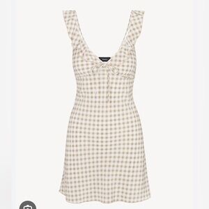 Realisation Par - The Hazel in Tan Gingham, M